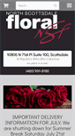 Mobile Screenshot of northscottsdalefloral.net